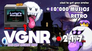 🔴📻Video Game Nostalgic Radio [24/7] Retro Music Live Stream 🎃 ​Nintendo, SEGA, PS, PC | RETRO TV! 📺