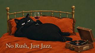 🔴 24/7 Velvet Cat Jazz – Vintage Noir Jazz for Work, Focus & Quiet Relaxation